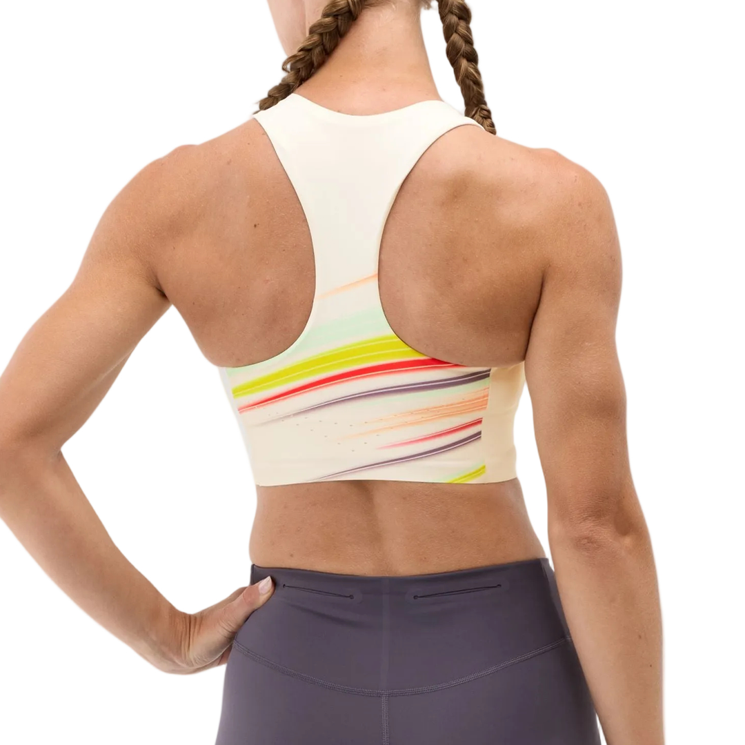 Hoka Damen Race Day Crop-BH – Alabaster Flare – SS26