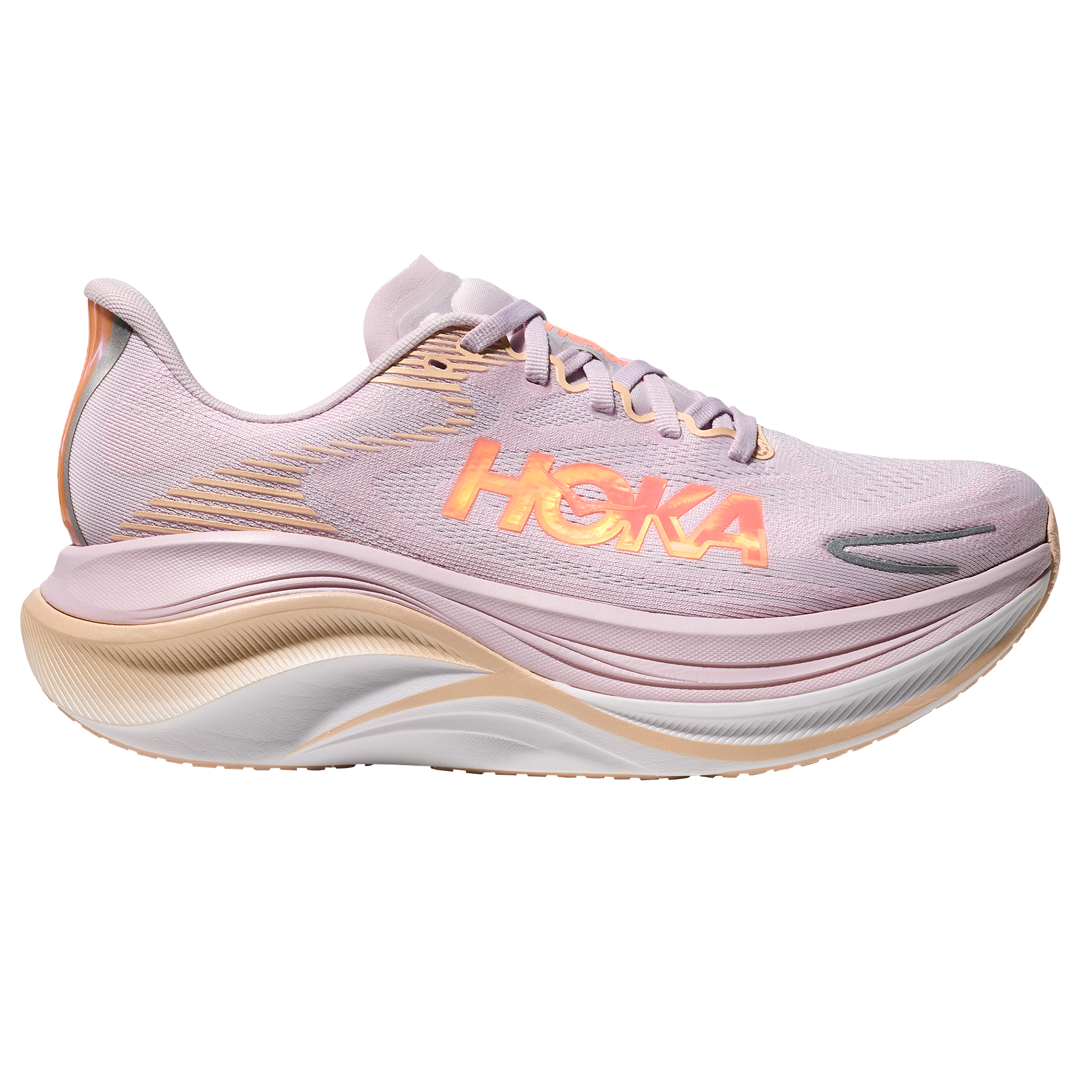 Hoka Womens Skyward X 2 - Lilac Cream/Tangerine Glow - Neutral - SS26
