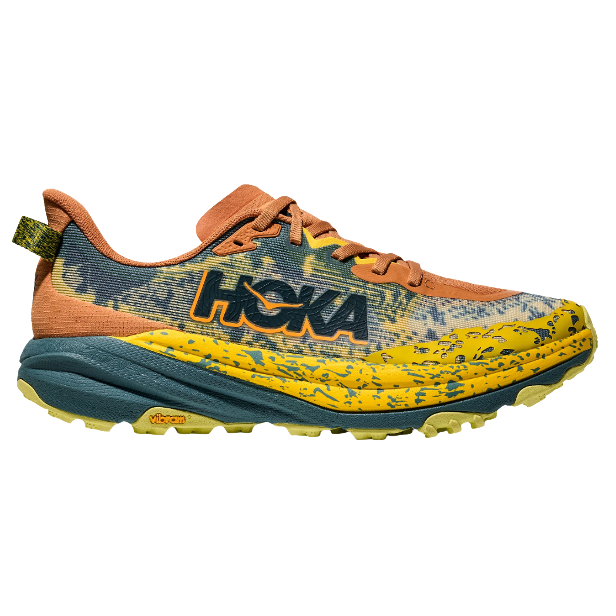 Hoka Mens Speedgoat 6 - Terra Cotta/Mountain Fog - Trail - SS25