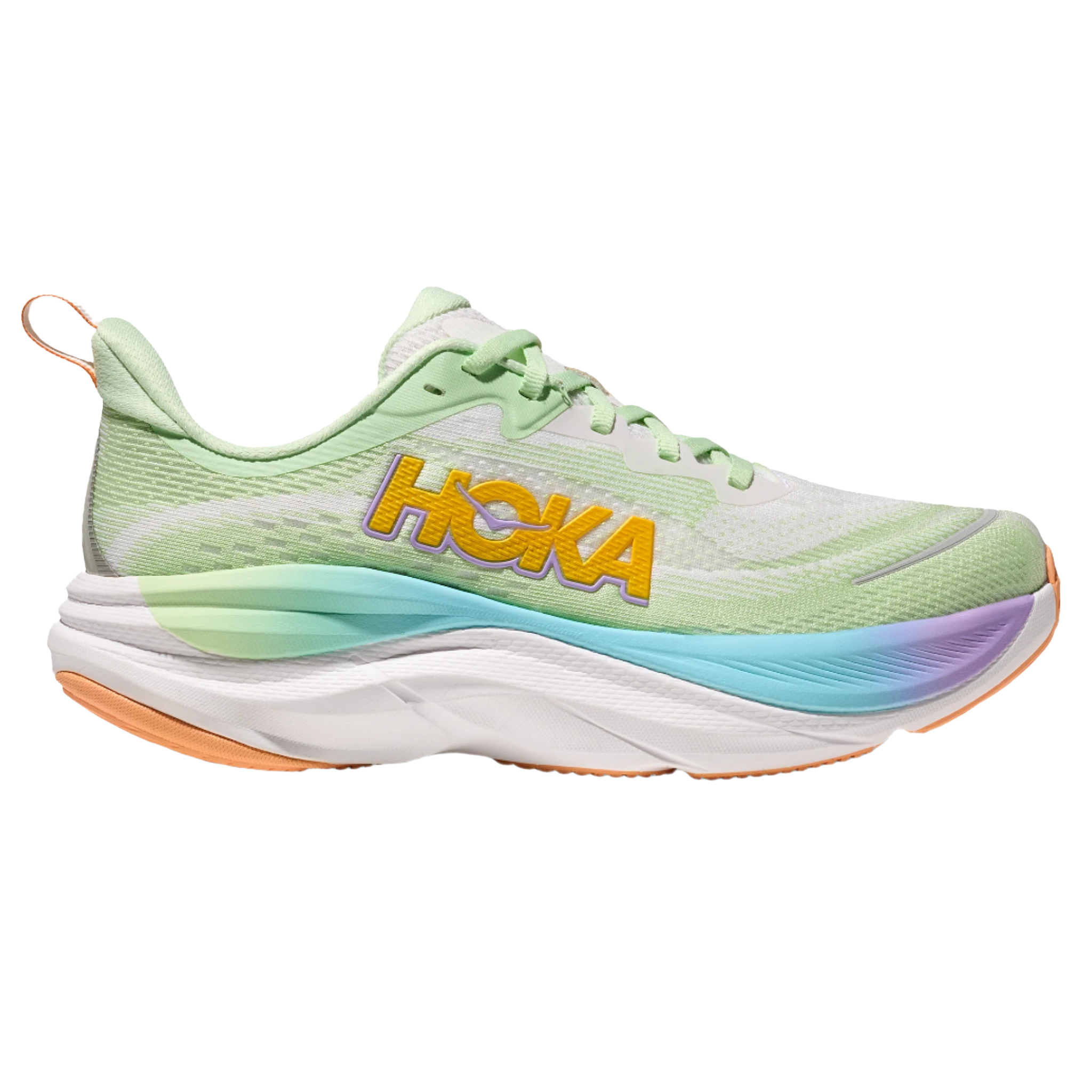 Hoka Womens Skyflow - Luna Moth/White - Neutral - SS25