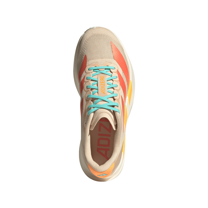 Adidas Womens Adizero Evo SL - Crystal Sand/Semi Coral Fusion/Off White - Neutral - AW26