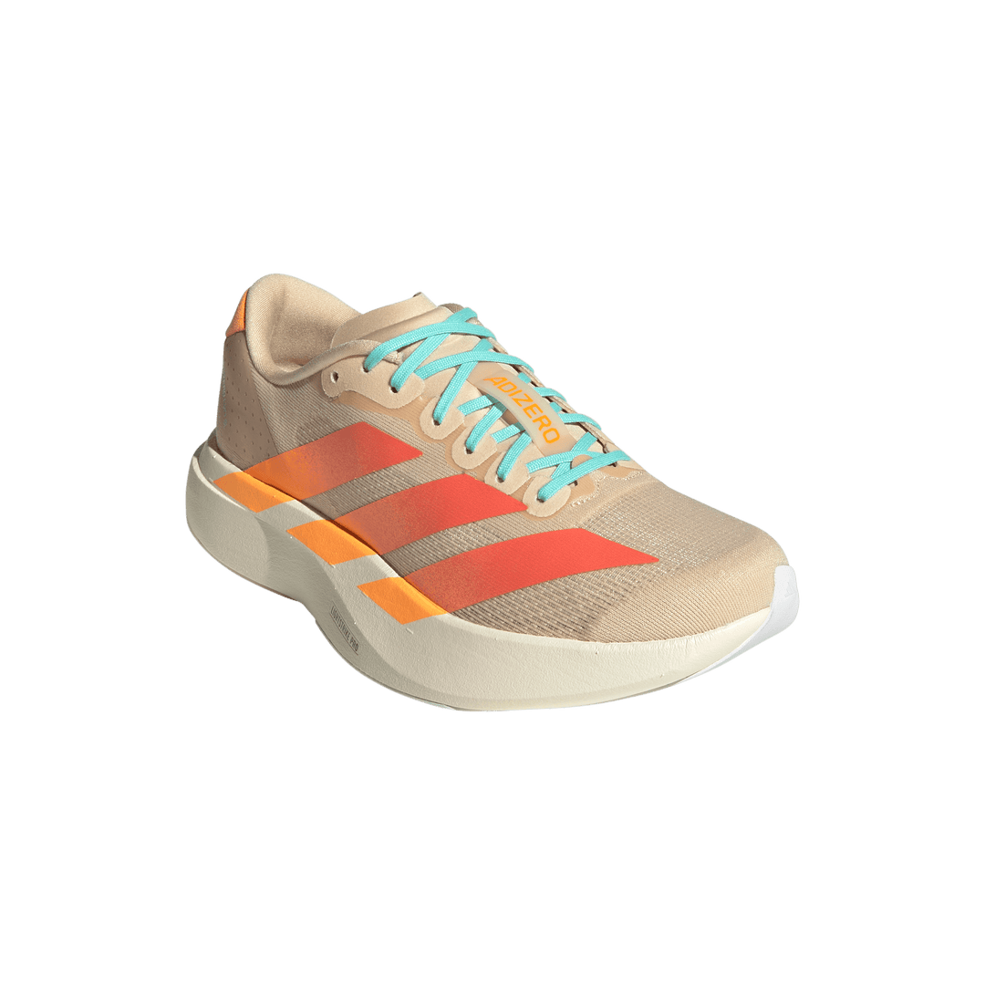 Adidas Womens Adizero Evo SL - Crystal Sand/Semi Coral Fusion/Off White - Neutral - AW26