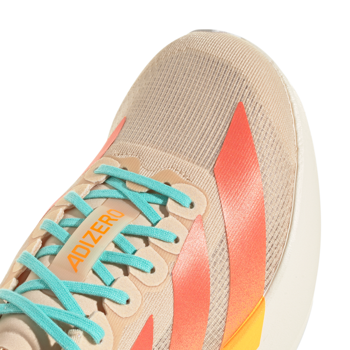 Adidas Womens Adizero Evo SL - Crystal Sand/Semi Coral Fusion/Off White - Neutral - AW26