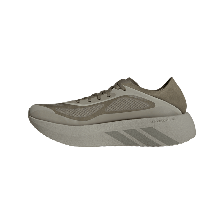 Adidas Mens Hyperboost Run - Silver Pebble/Medium Dark Khaki/Frozen Lemon - Neutral - AW26