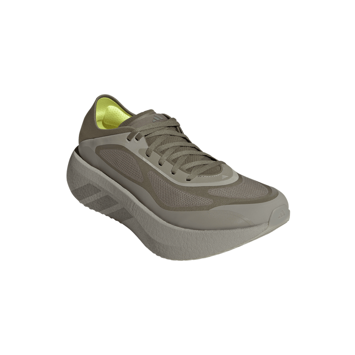 Adidas Mens Hyperboost Run - Silver Pebble/Medium Dark Khaki/Frozen Lemon - Neutral - AW26