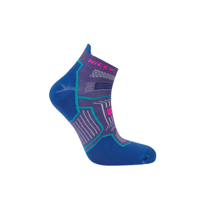 Hilly Twin Skin Socklet - Grape/Blue - SS25