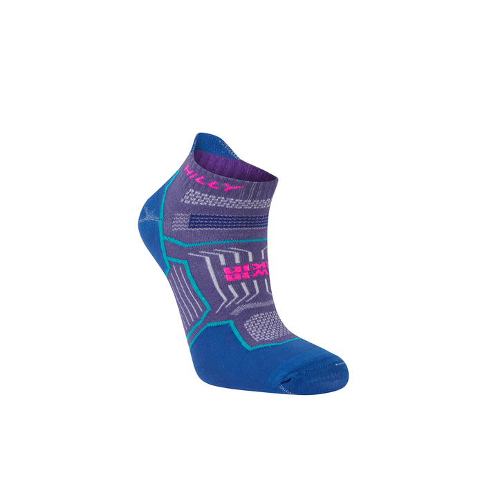 Hilly Twin Skin Socklet - Grape/Blue - SS25