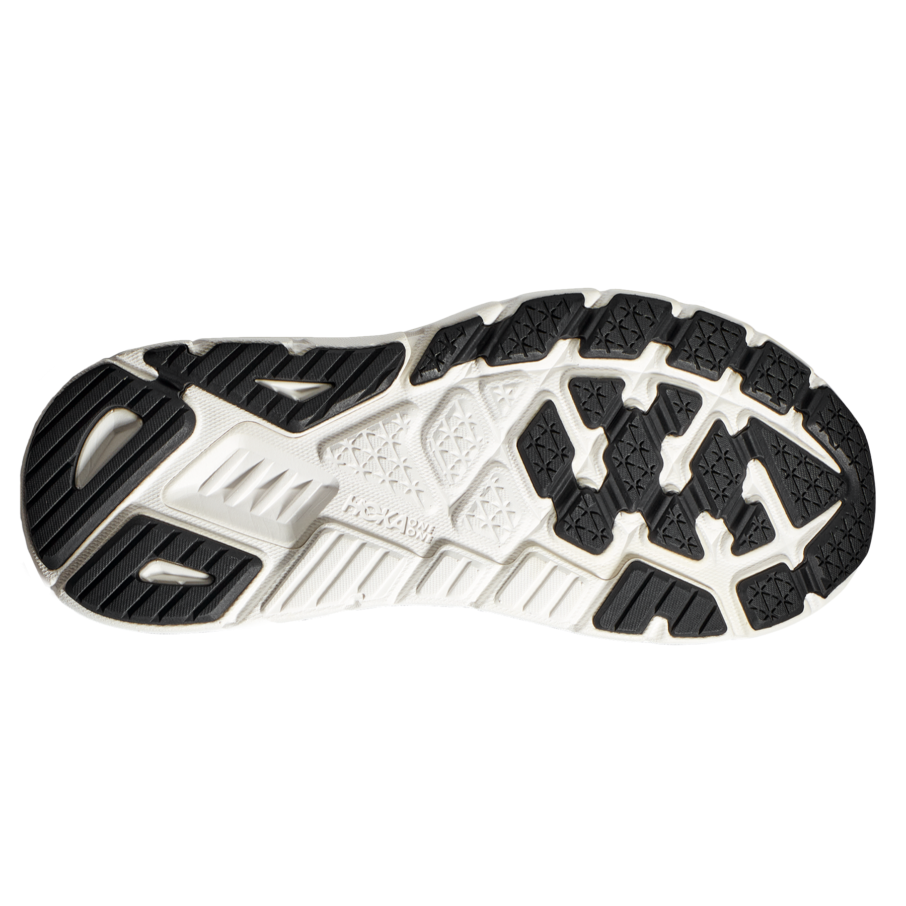 Hoka Mens Arahi 7 Wide - 2E Width - Black/White - Stability – Run North ...