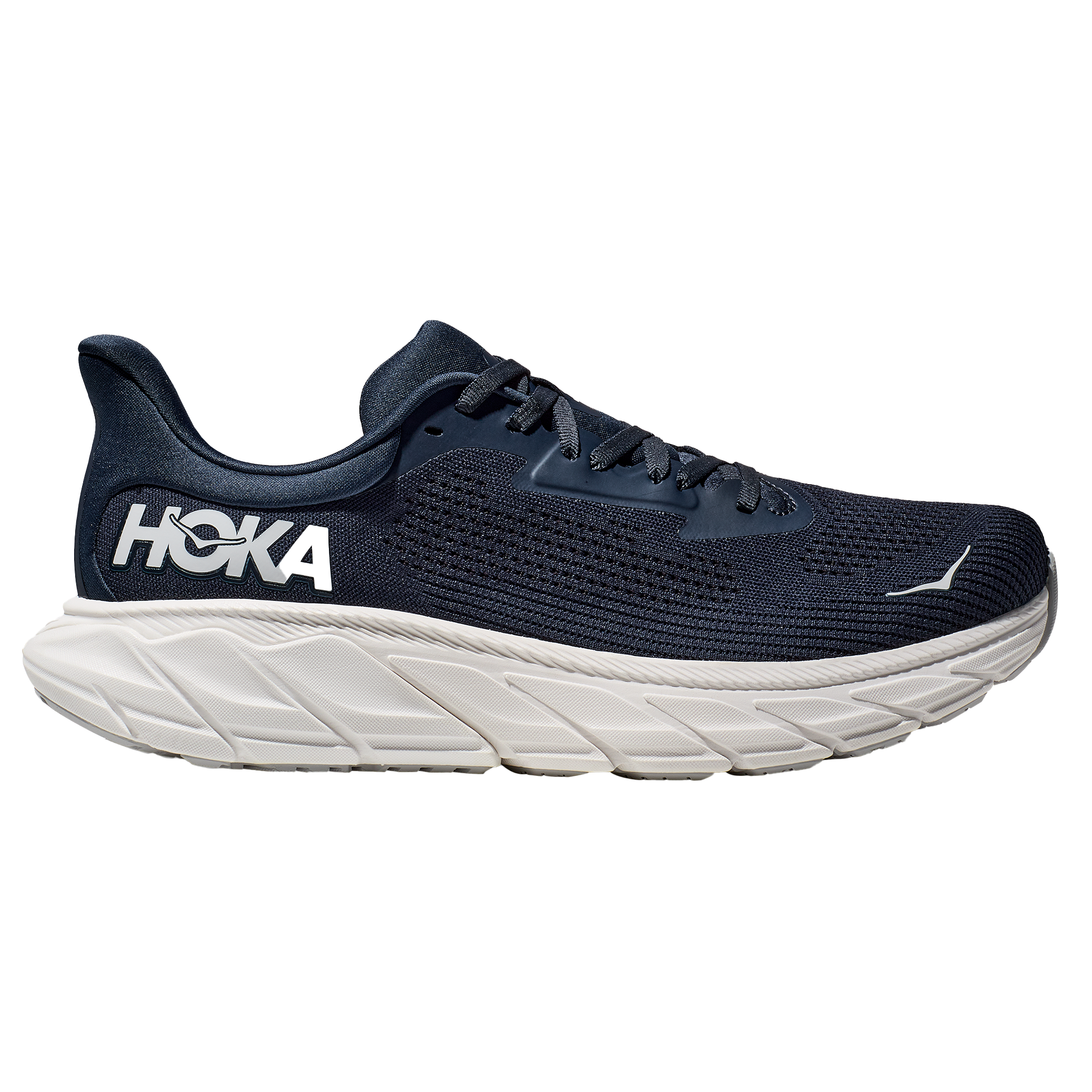 Hoka Mens Arahi 7 Black White Run North West