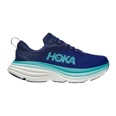 Hoka Womens Bondi 8 - Bellwether Blue/Evening Sky - Neutral