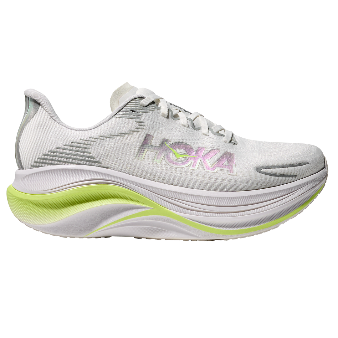 Hoka Mens Skyward X 2 - White/Neon Yuzu - Neutral - SS26