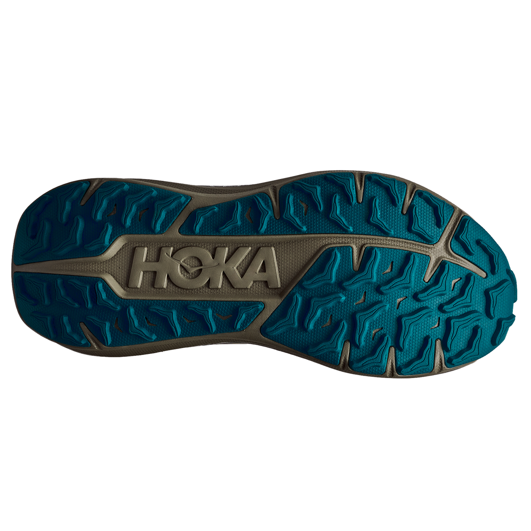 Hoka Mens Stinson 8 - Pebble Grey/Antique Olive - Trail - AW26