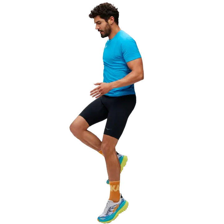 Hoka Mens Novafly Half Tight - Black