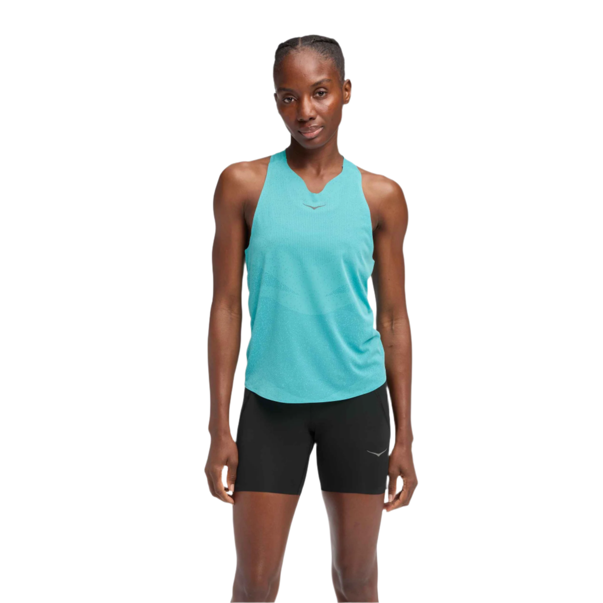 Hoka Womens Race Day Singlet - Cielo Blue