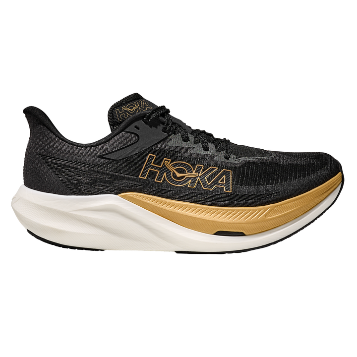 Hoka Unisex Rocket X 3 - Black/Gold - Neutral