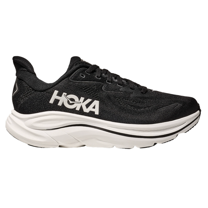 Hoka Womens Clifton 10 - Black/White - Neutral - SS25