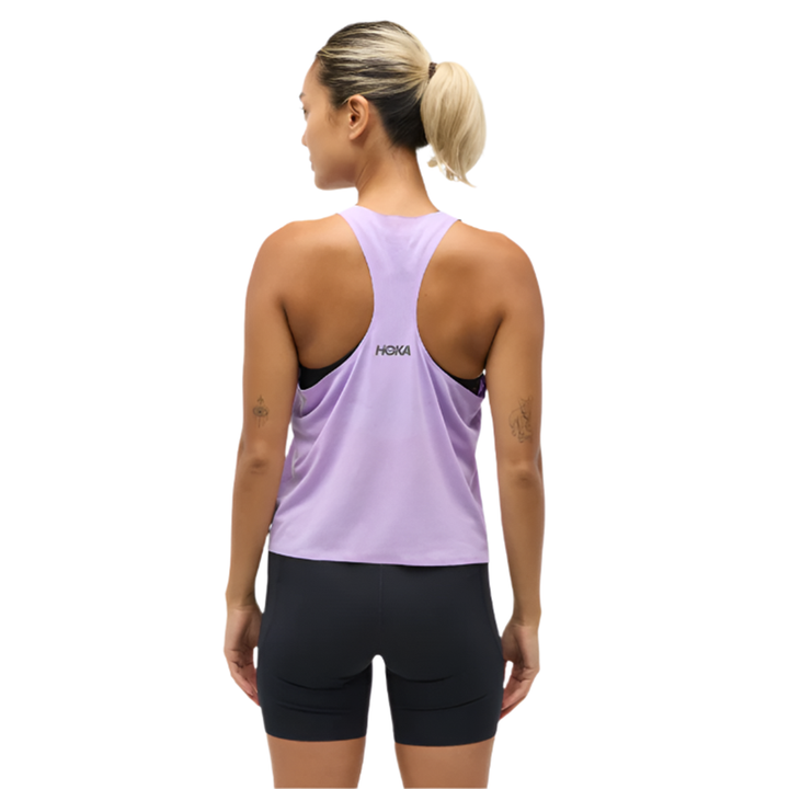 Hoka Womens Race Day Singlet - Aster Flower