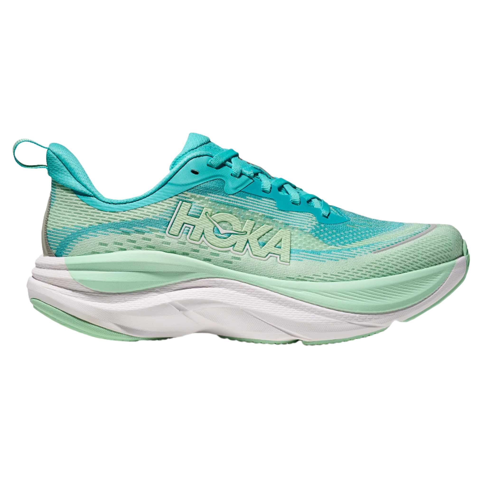 Hoka Womens Skyflow - Cielo Blue/Mint Fluorite - Neutral - SS25