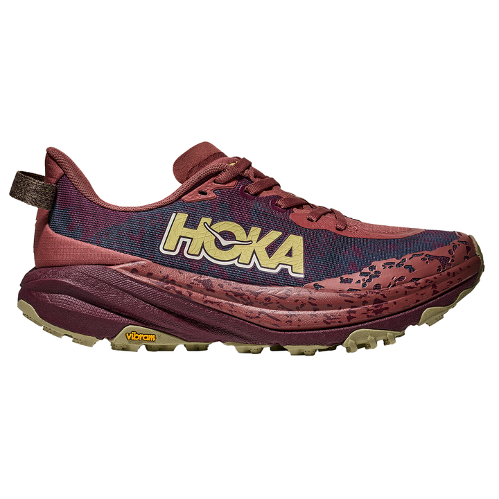 Hoka Womens Speedgoat 6  - Rouge/Black Cherry - Trail - AW25