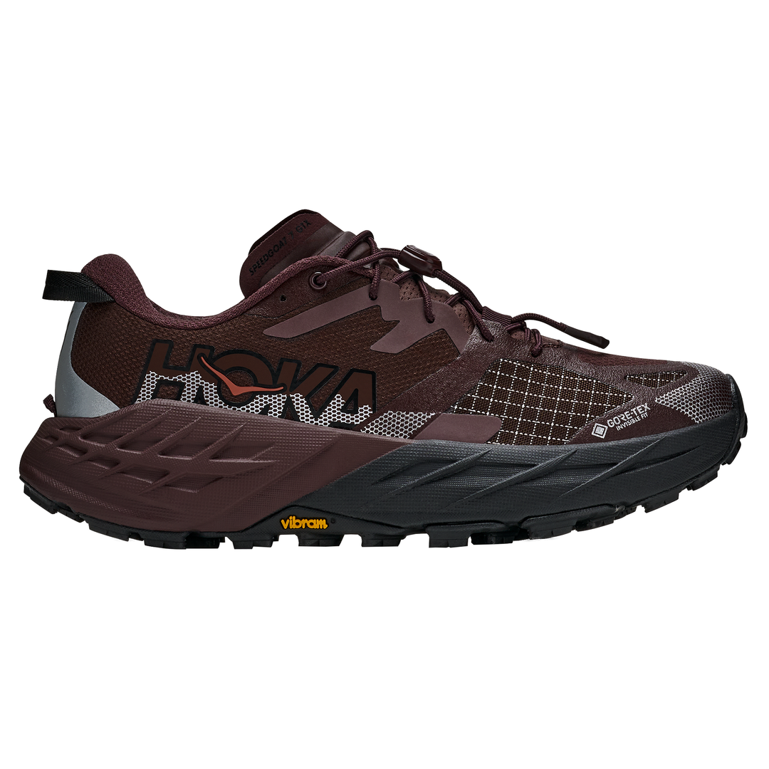 Hoka Womens Speedgoat 7 GTX - Deep Mauve/Black - Trail - AW26