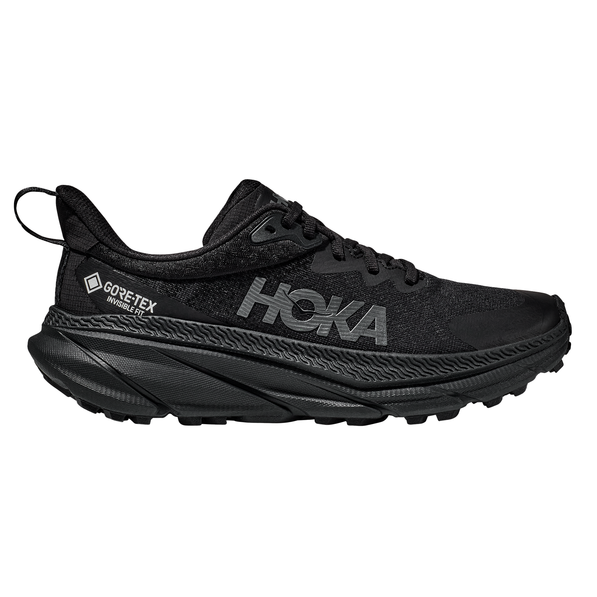 Hoka Mens Challenger ATR 7 GTX - Black/Black - Trail