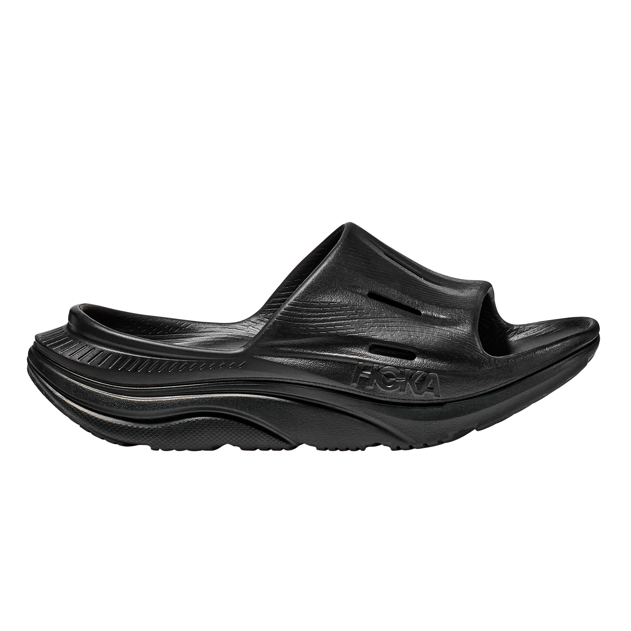 Hoka Unisex Ora Recovery Slide 3 - Black/Black