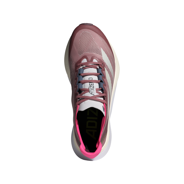 Adidas Womens Adizero Boston 12 - Preloved Crimson/Zero Metallic/Preloved Ink - Neutral