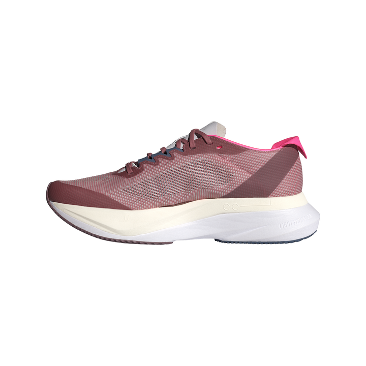Adidas Womens Adizero Boston 12 - Preloved Crimson/Zero Metallic/Preloved Ink - Neutral
