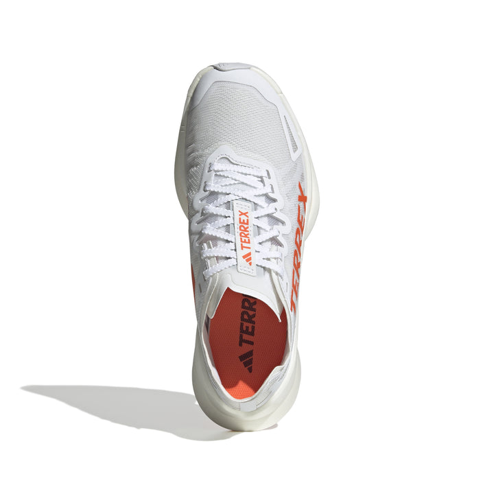 Adidas Womens Terrex Agravic Speed Ultra - Footwear White/Impact Orange/Dash Grey - Trail - SS25