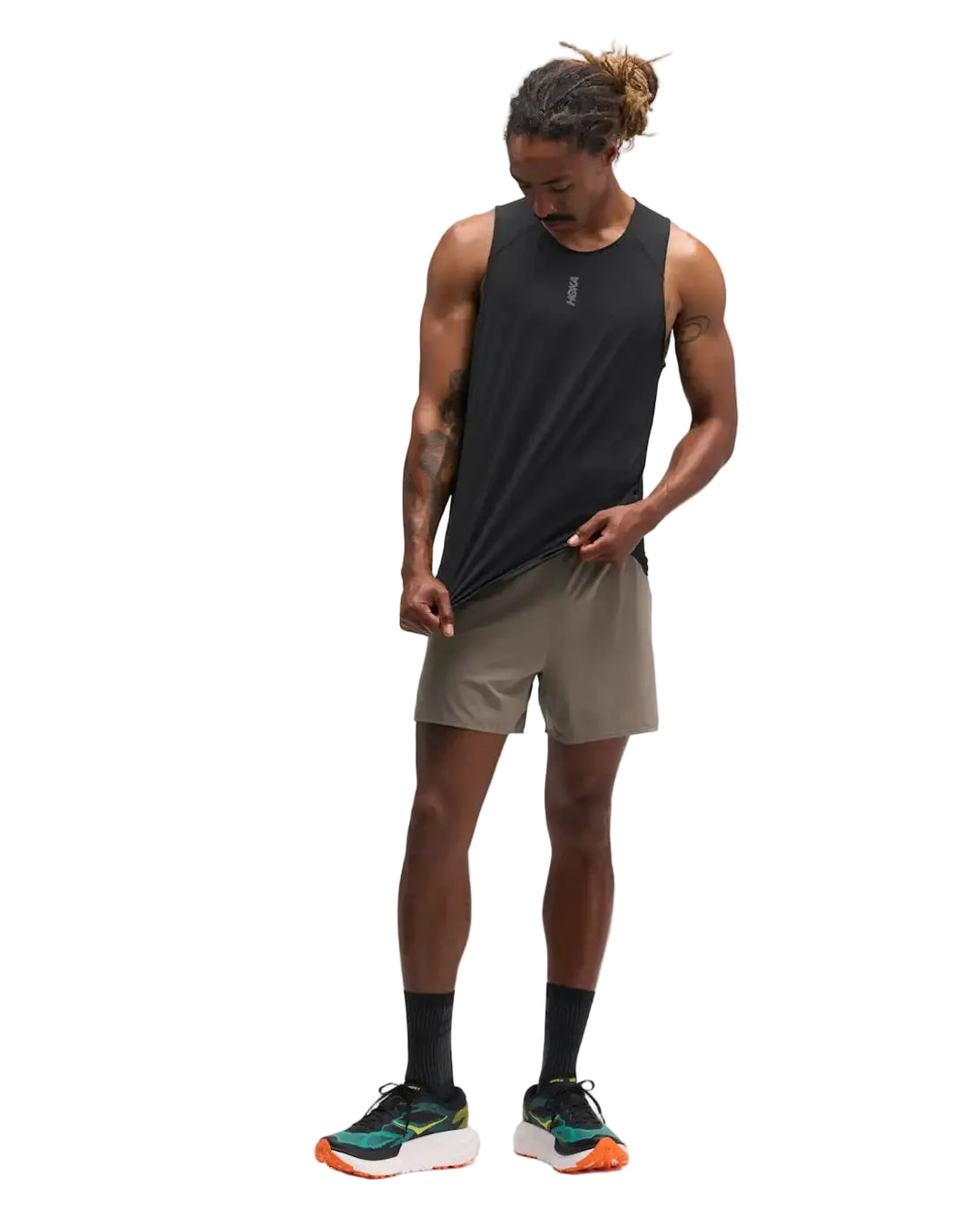Hoka Mens Everyrun Tank - Black - AW26