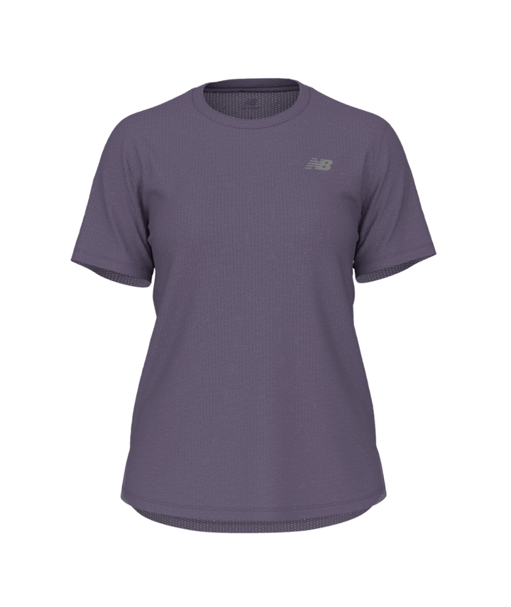 New Balance Damen-Sport-T-Shirt – kandiertes Violett – SS26