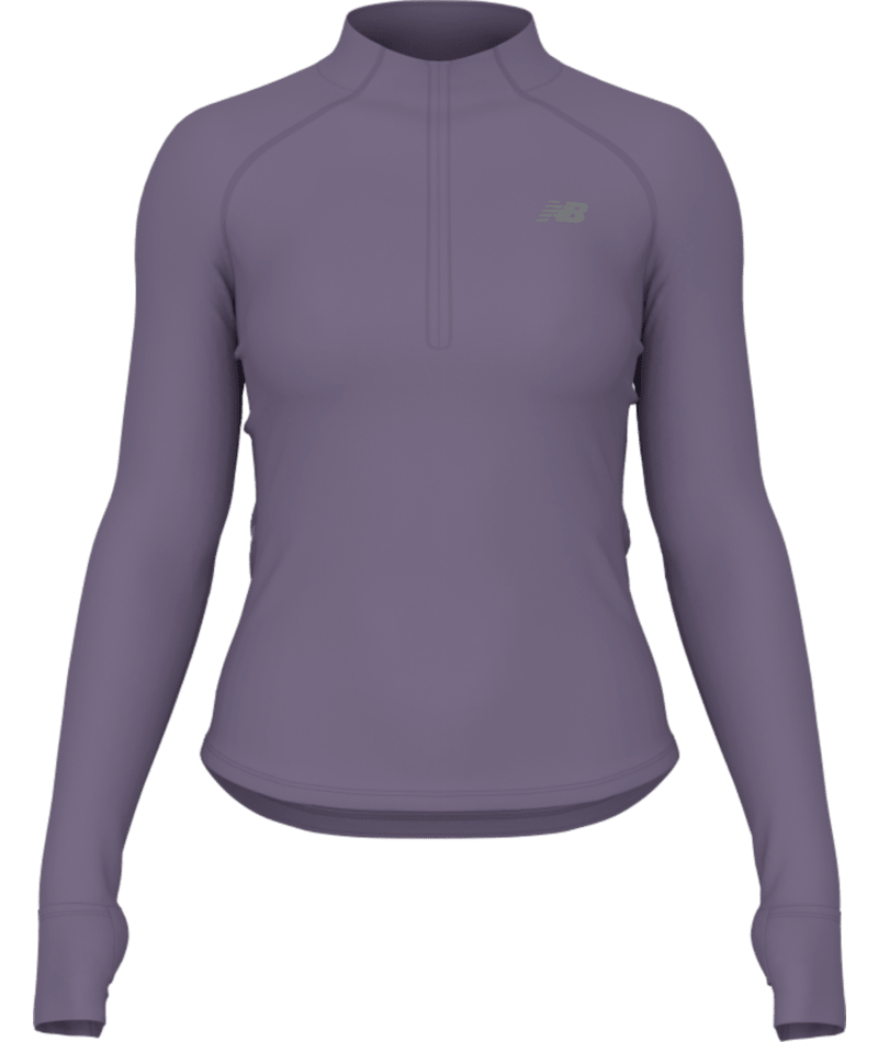New Balance Femmes Harmony Half Zip - Violet Candi