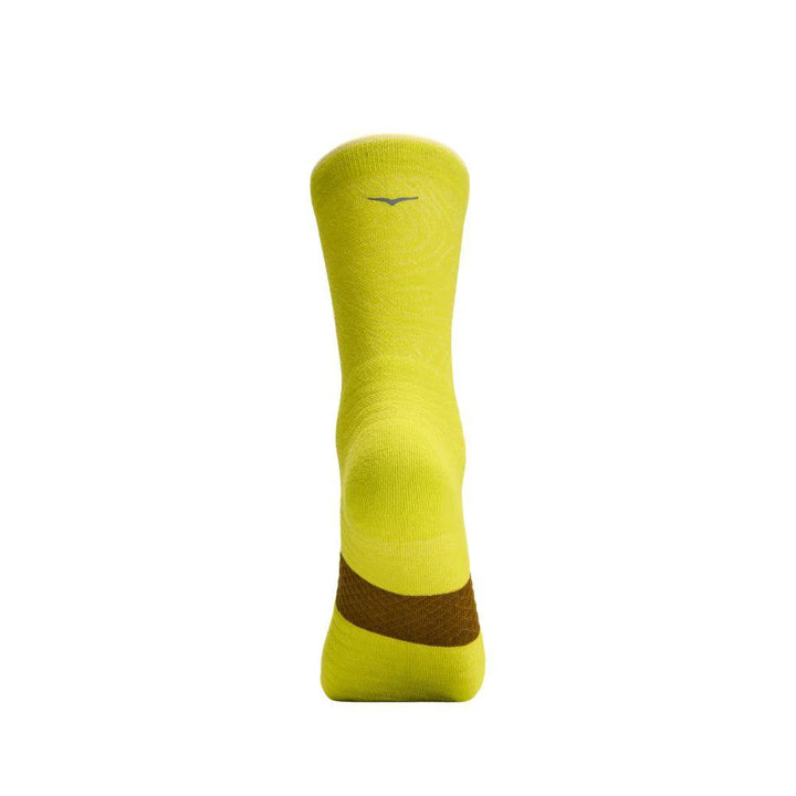 Hoka Unisex Crew Run Sock 3-Pack - Hoka Citrus/Pomelo Yellow/Mustard Seed - AW26