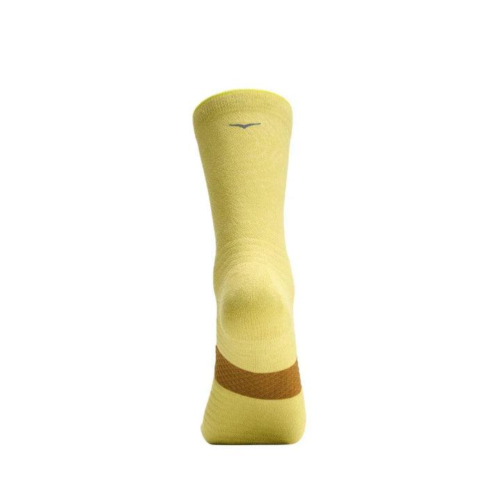 Hoka Unisex Crew Run Sock 3-Pack - Hoka Citrus/Pomelo Yellow/Mustard Seed - AW26