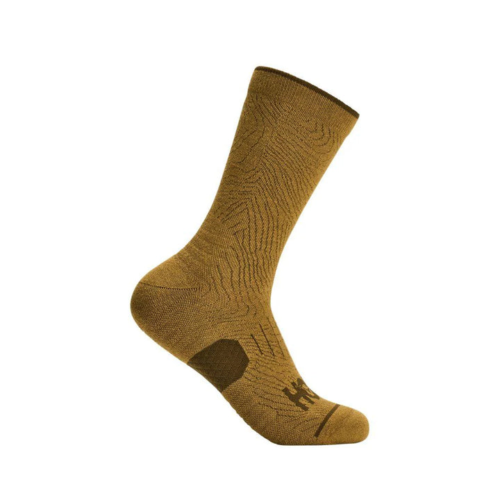 Hoka Unisex Crew Run Sock 3-Pack - Hoka Citrus/Pomelo Yellow/Mustard Seed - AW26