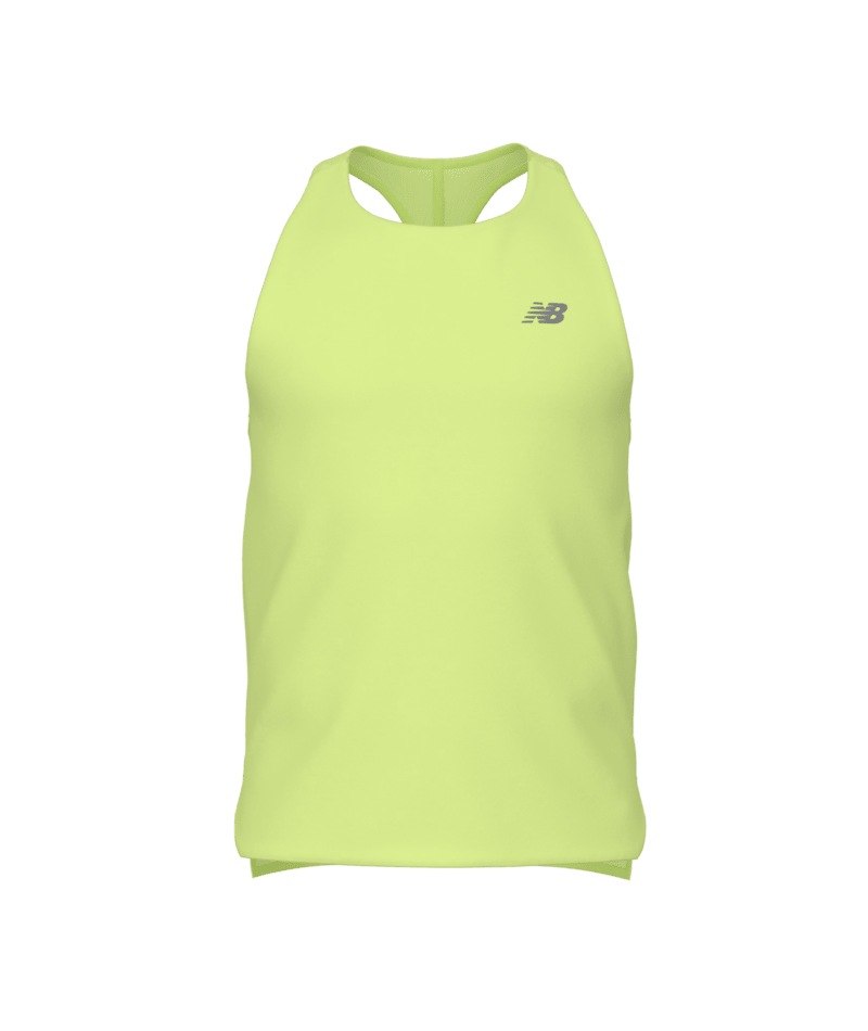New Balance Mens Race Day Ultra Light Singlet - Afterglow - SS26