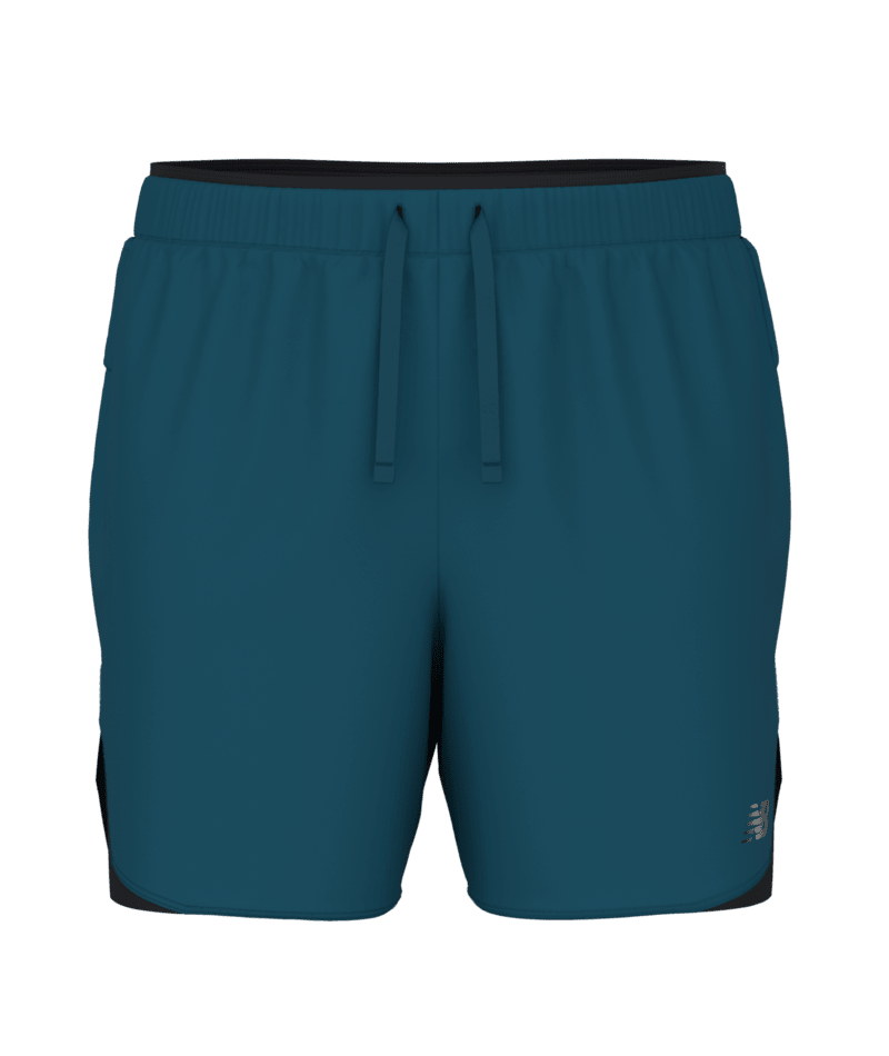 New Balance Mens RC Essential 5" Short - Streamsong/Black - AW26