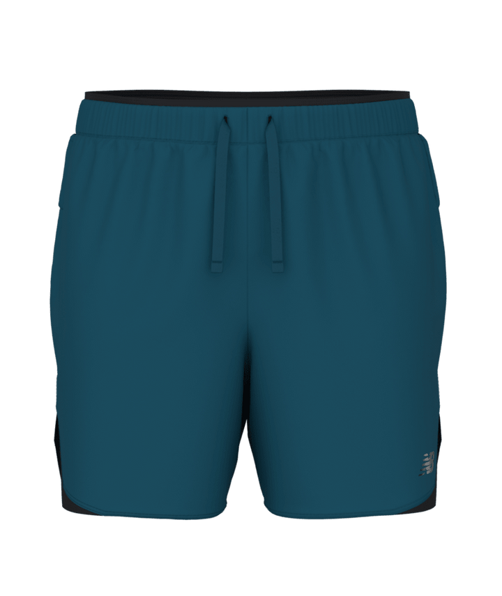 New Balance Mens RC Essential 5" Short - Streamsong/Black - AW26