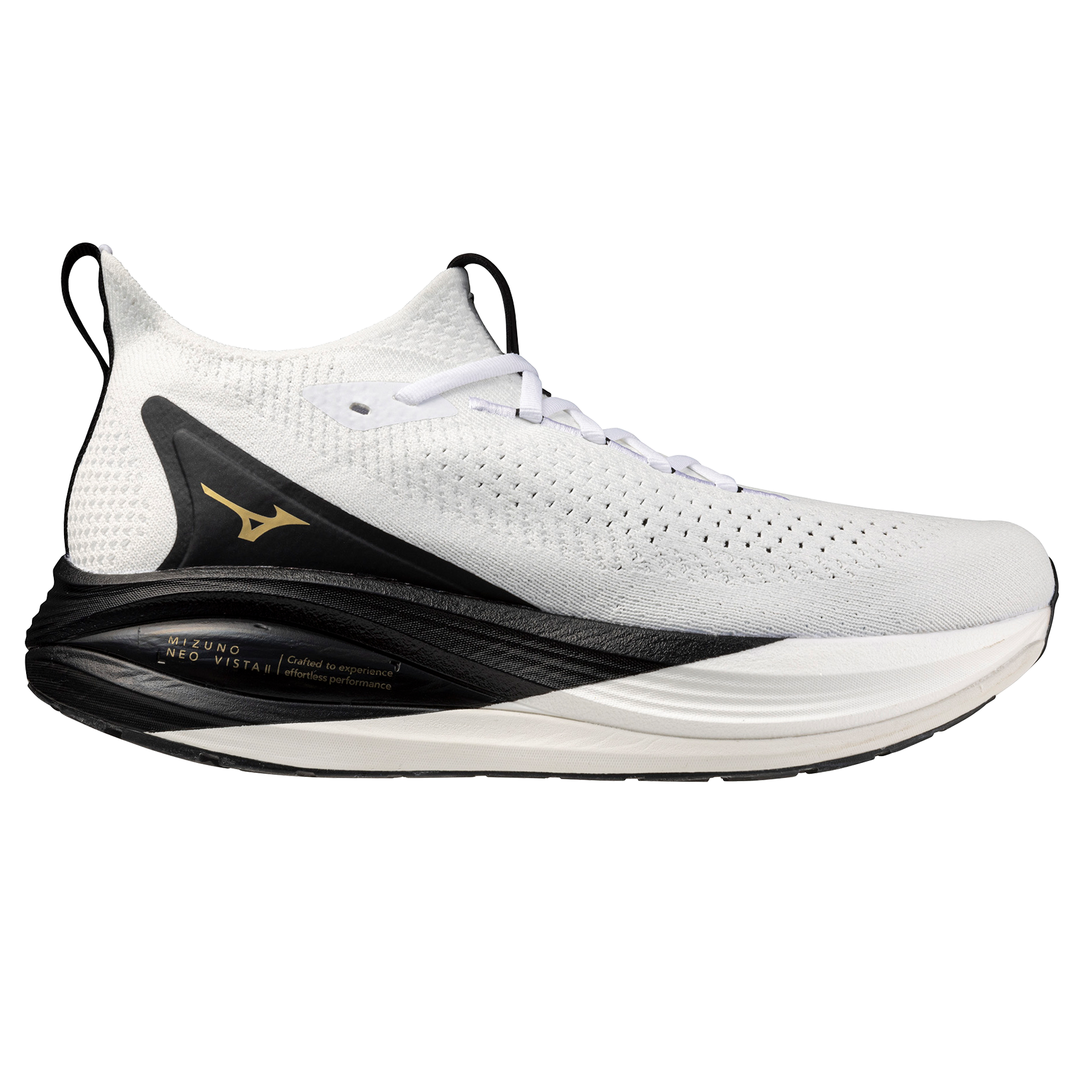 Mizuno Unisex Neo Vista 2 Origami - White/Black/Gold - Neutral - SS26