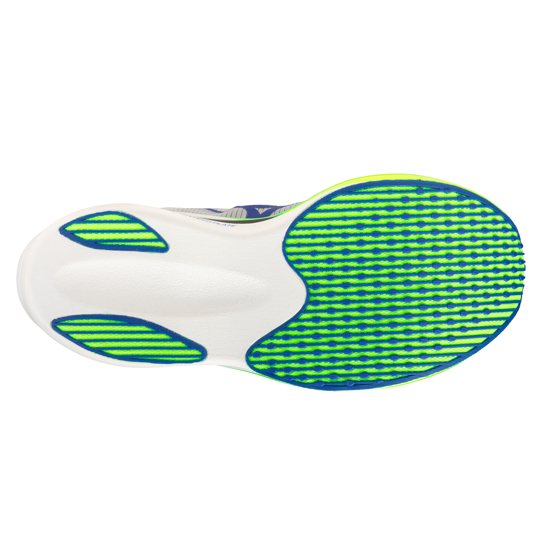 Mizuno Unisex Hyperwarp Elite - White/Lightning Yellow/Dazzling Blue - Neutral - SS26