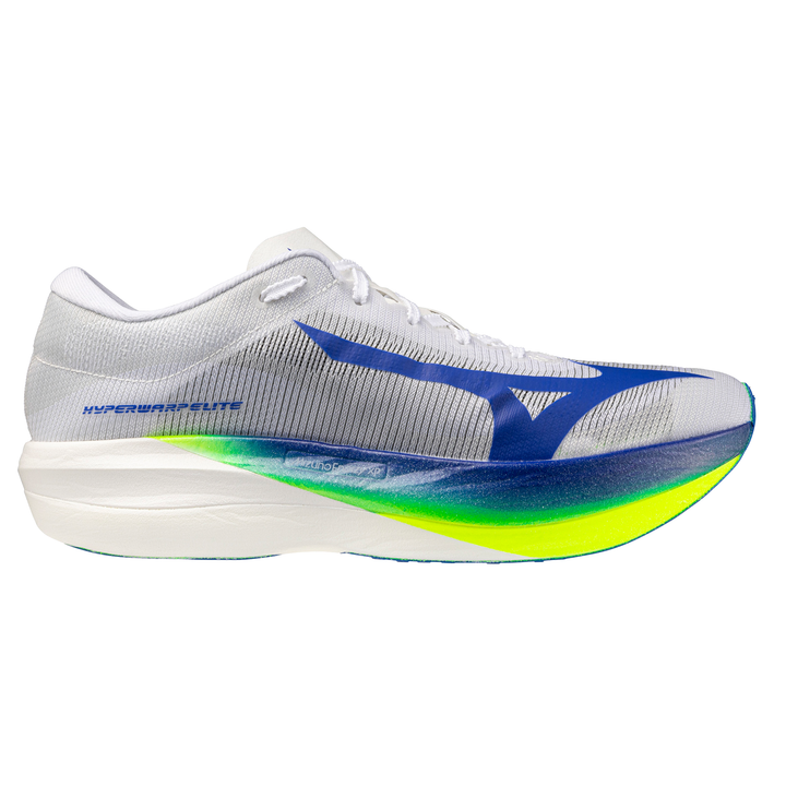 Mizuno Unisex Hyperwarp Elite - White/Lightning Yellow/Dazzling Blue - Neutral - SS26