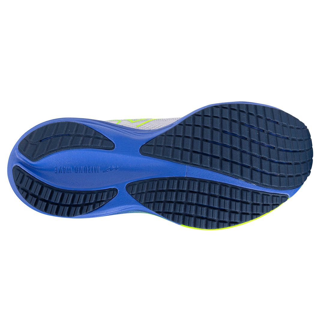 Mizuno Womens Wave Rider 29 - White/Lightning Yellow/Ultramarine - Neutral - SS26