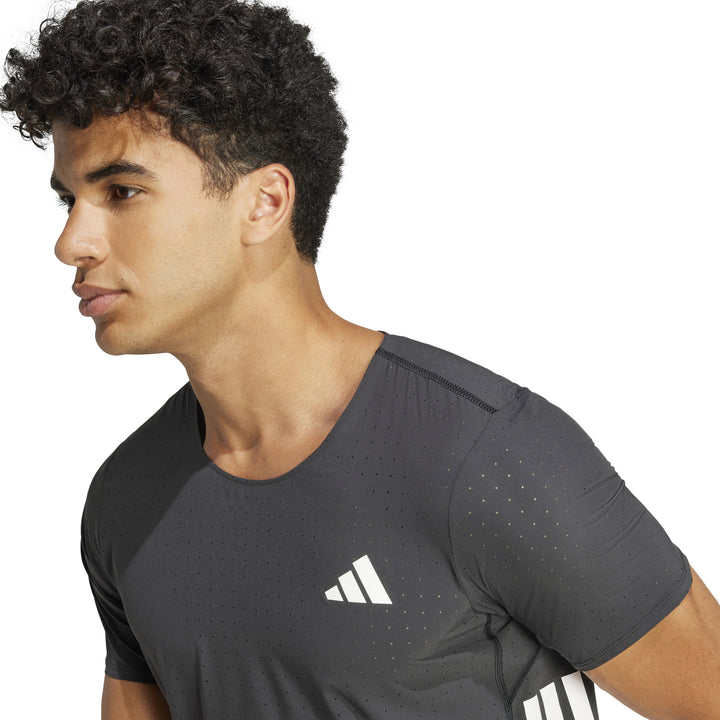 Adidas Mens Adizero Tee - Black
