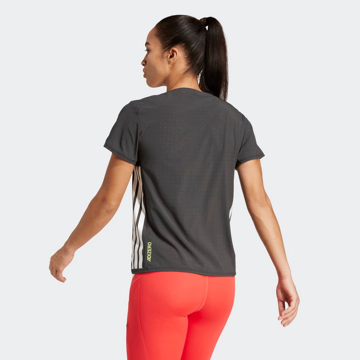 Adidas Womens Adizero T-Shirt - Black - AW26