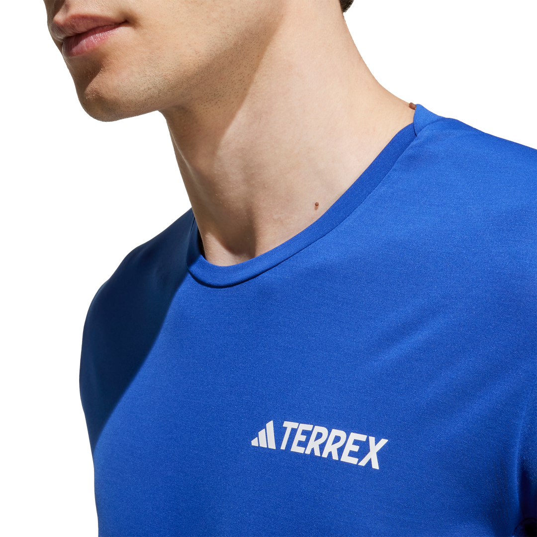 Adidas Mens Terrex Xperior T-Shirt - Semi Lucid Blue