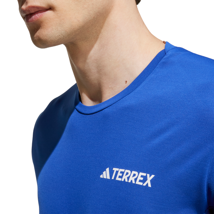 Adidas Mens Terrex Xperior T-Shirt - Semi Lucid Blue