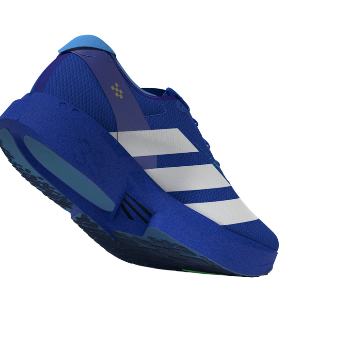 Adidas Mens Adizero Adios Pro 4 - Blue/Footwear White/Lime Burst - Neutral - SS26
