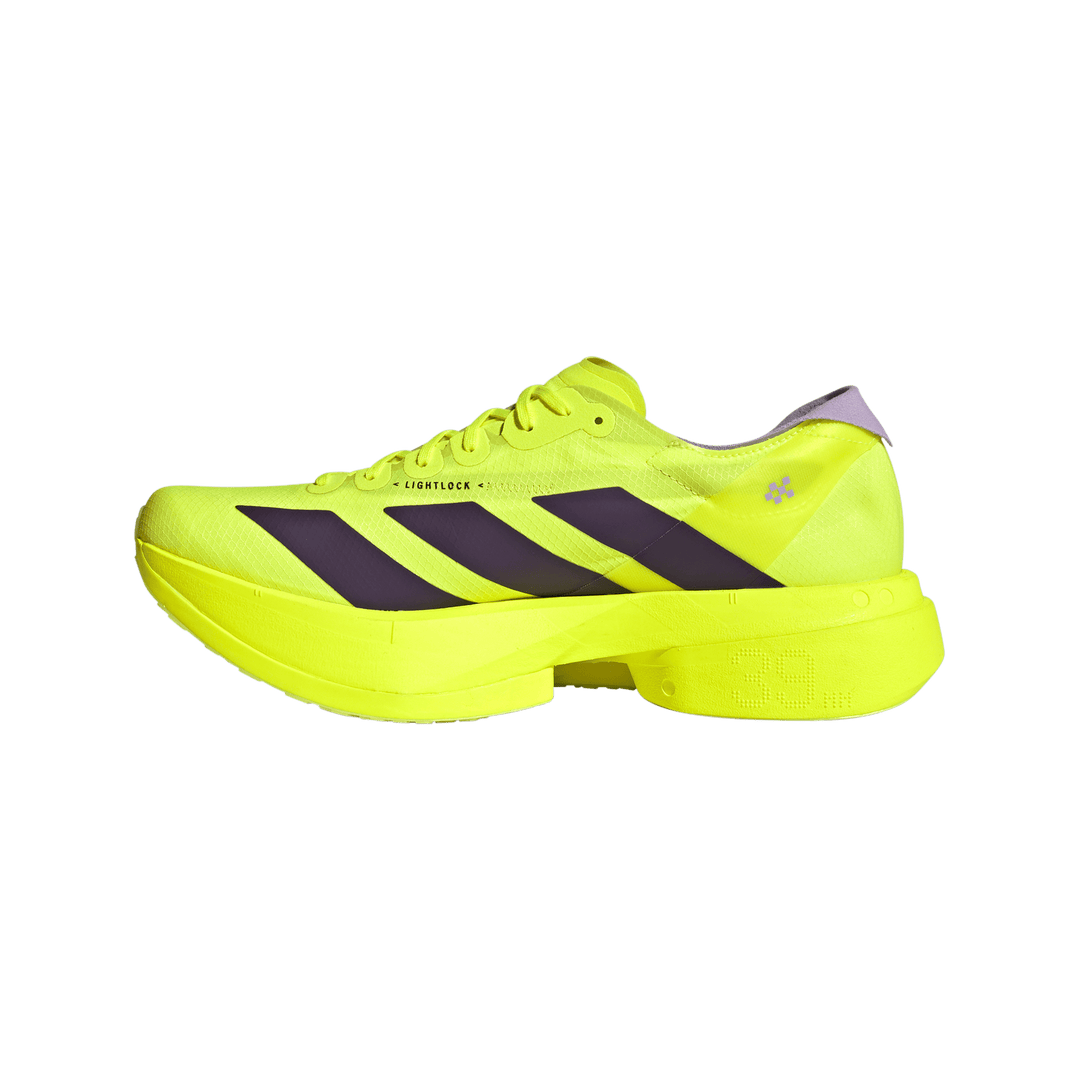 Adidas Mens Adizero Adios Pro 4 - Solar Yellow/Aurora Plum/Powder Plum - Neutral - SS26