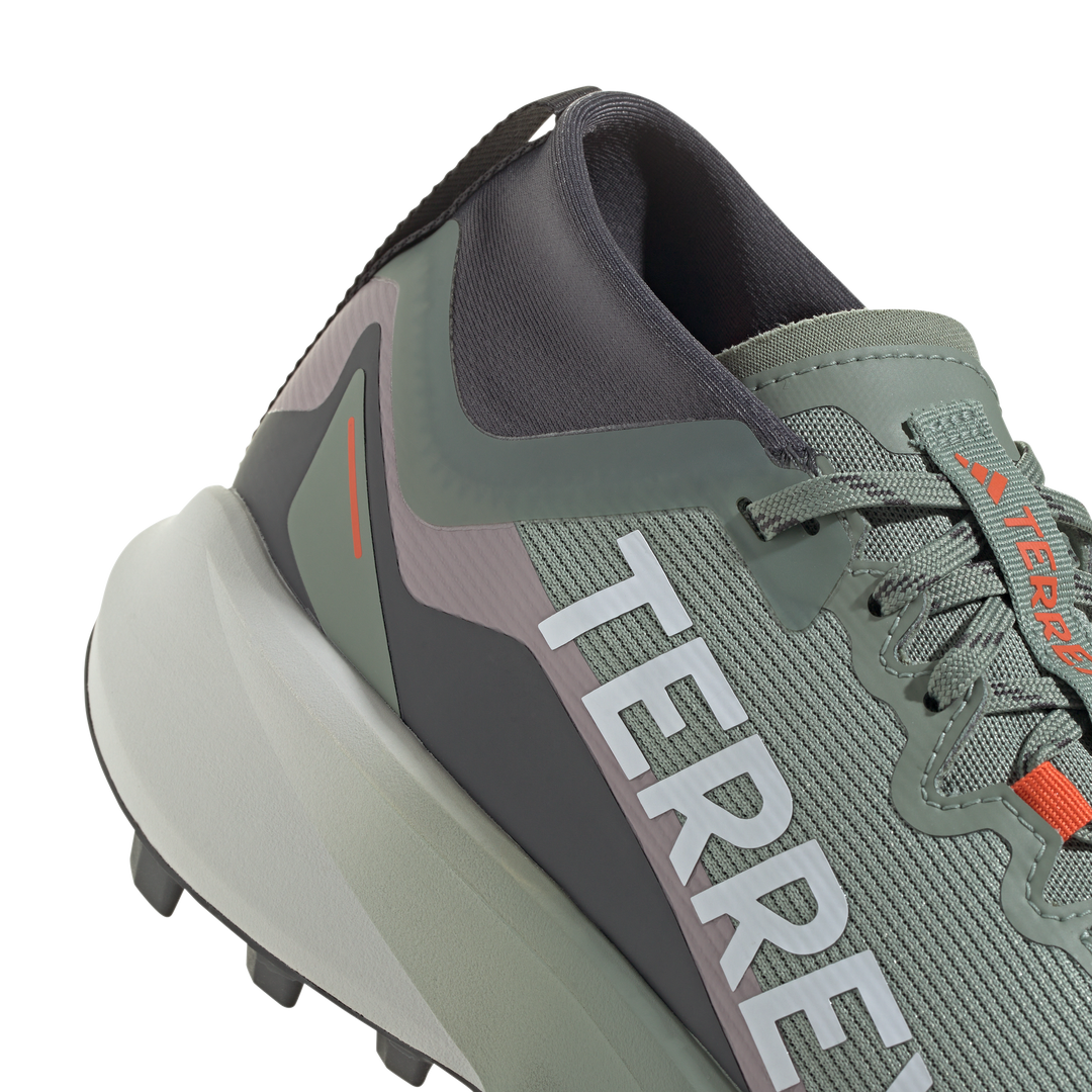 Adidas Womens Terrex Agravic GTX - Silver Green/Cloud White/Preloved Fig - Trail - SS25
