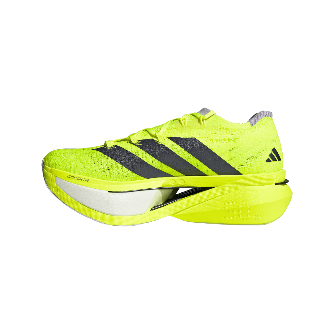 Adidas Mens Adizero Prime X3 Strung - Solar Yellow/Solar Yellow/Solar Yellow - Neutral - SS26